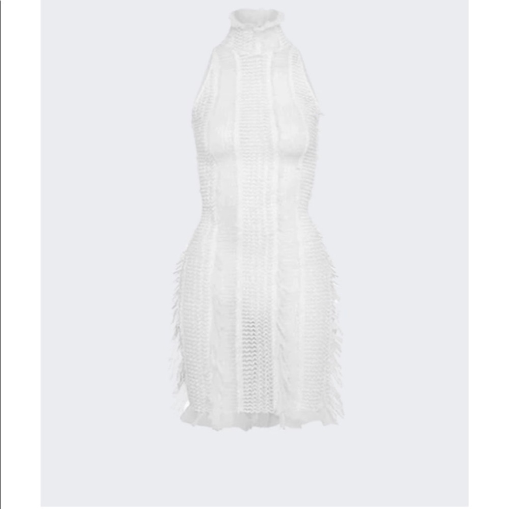 Roberta Einer Angel Mini Dress - White